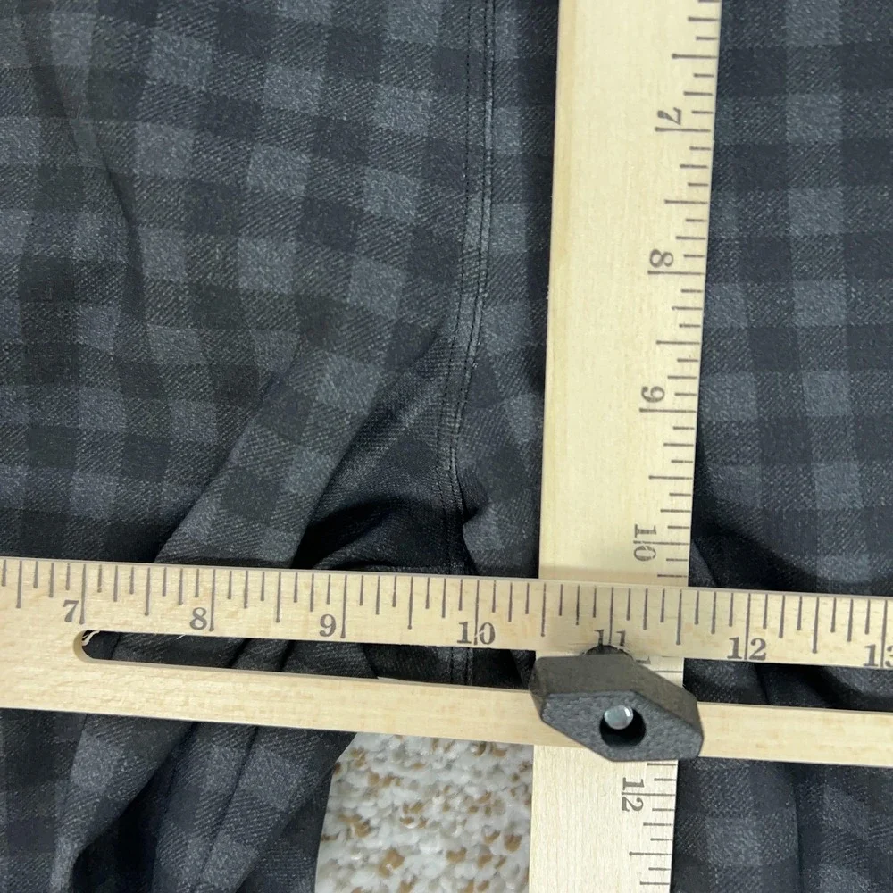 Lululemon Pants Womens 8 Gray Check High‎ Rise Here to There Crop Career Office